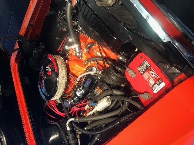 1967 Orange Chevrolet Chevelle Coupe