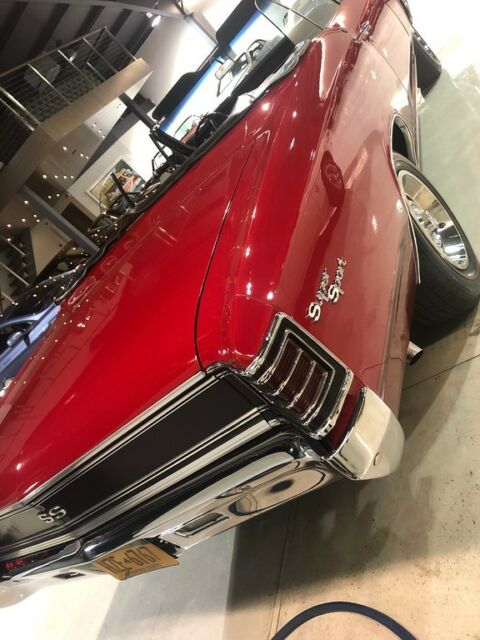 1967 Red Chevrolet Chevelle Convertible