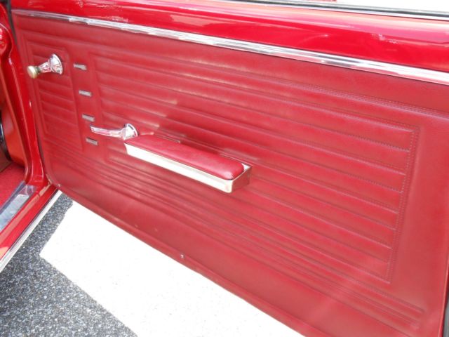 1967 Red Chevrolet Chevelle Coupe