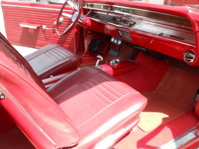 1967 Red Chevrolet Chevelle Coupe