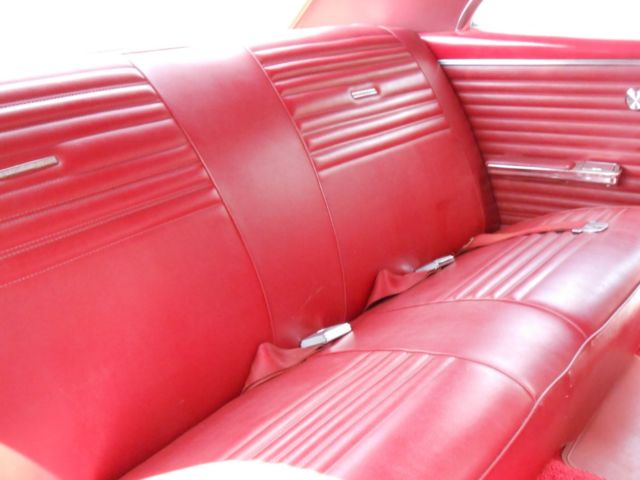 1967 Red Chevrolet Chevelle Coupe