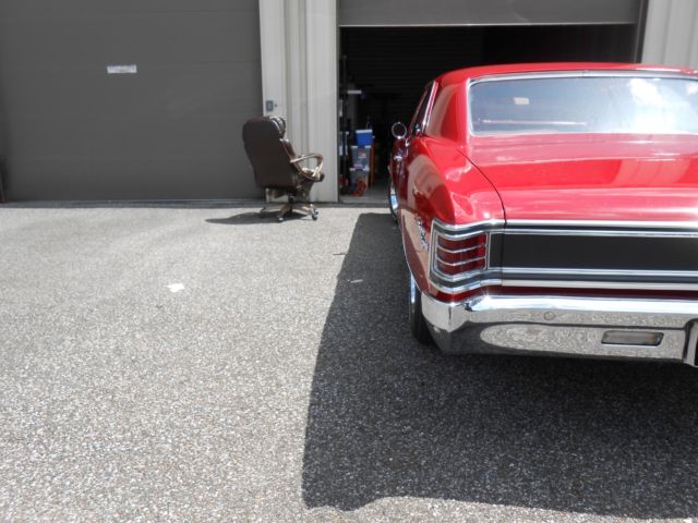 1967 Red Chevrolet Chevelle Coupe