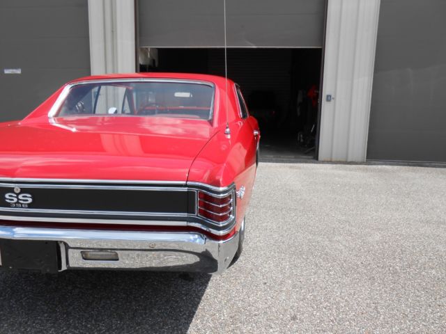 1967 Red Chevrolet Chevelle Coupe