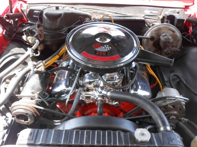 1967 Red Chevrolet Chevelle Coupe