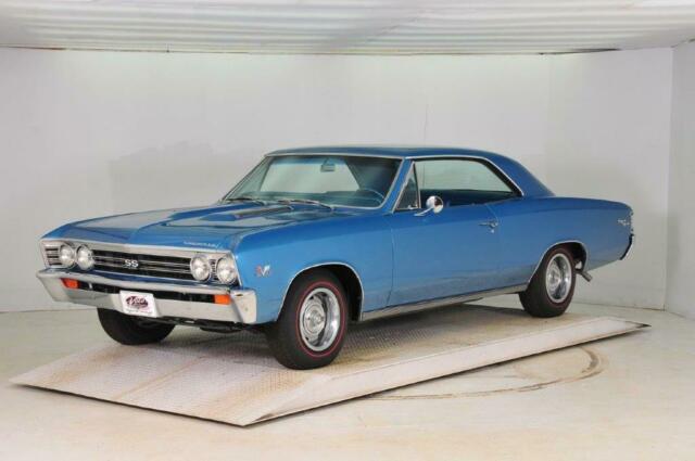 1967 Blue Chevrolet Chevelle 2 Dr