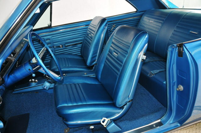1967 Blue Chevrolet Chevelle 2 Dr