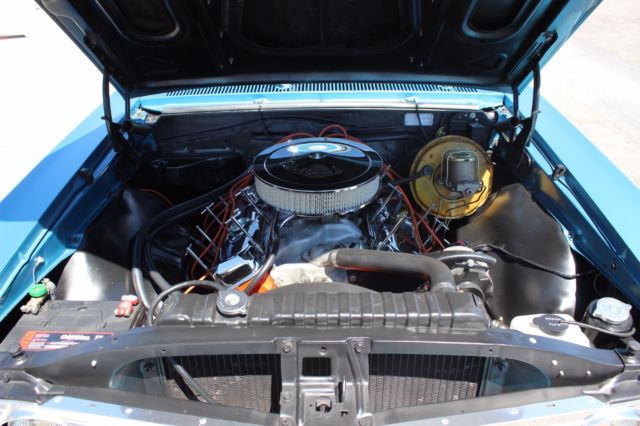 1967 Blue Chevrolet Chevelle Coupe