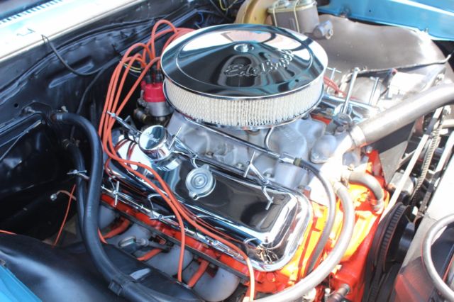 1967 Blue Chevrolet Chevelle Coupe