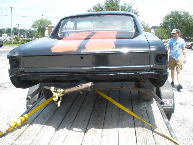 1967 Black Chevrolet Chevelle 2 door