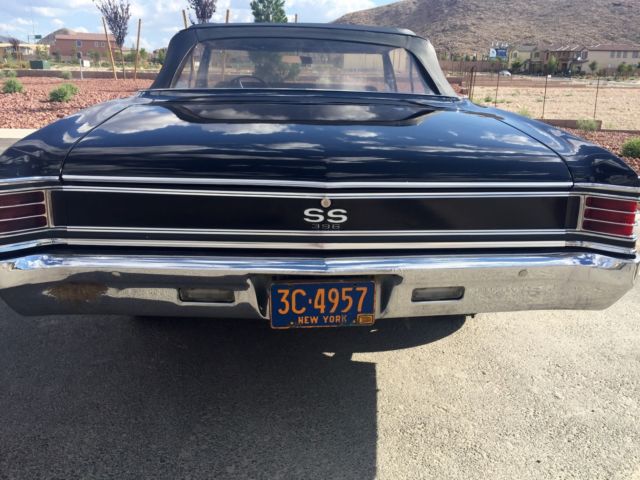 1967 Tan Chevrolet Chevelle Convertible