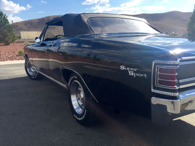 1967 Tan Chevrolet Chevelle Convertible