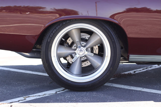 1967 Madiera Maroon Chevrolet Chevelle Coupe