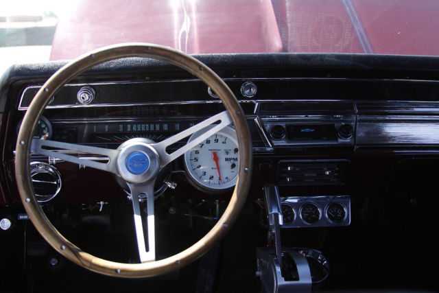 1967 Madiera Maroon Chevrolet Chevelle Coupe