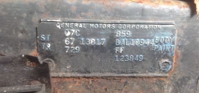 1967 Was marina blue Chevrolet Chevelle