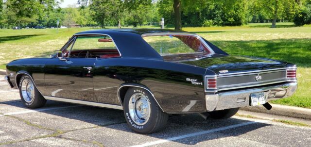 1967 Black Chevrolet Chevelle Coupe