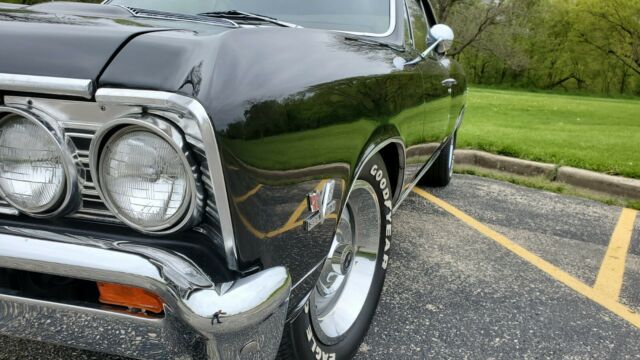 1967 Black Chevrolet Chevelle Coupe