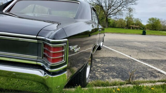 1967 Black Chevrolet Chevelle Coupe