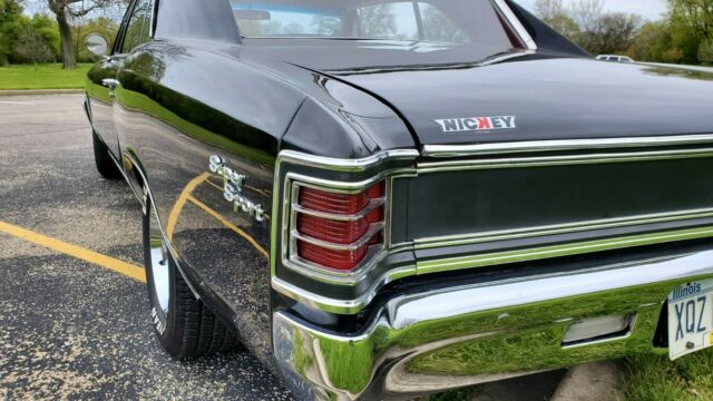 1967 Black Chevrolet Chevelle Coupe