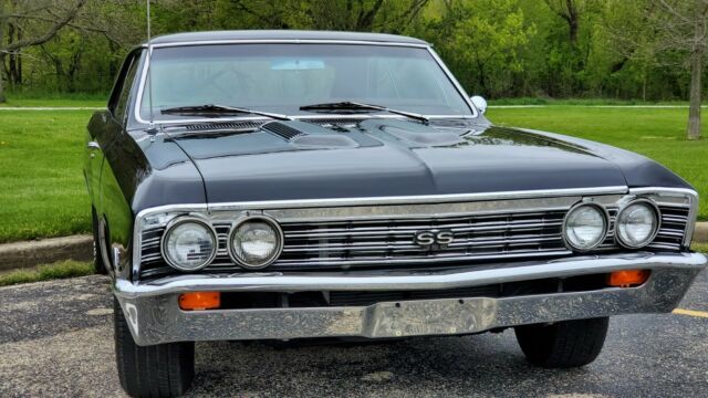 1967 Black Chevrolet Chevelle Coupe