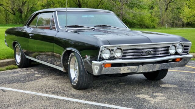 1967 Black Chevrolet Chevelle Coupe