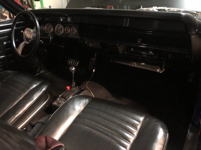 1967 Blue Chevrolet Chevelle Coupe