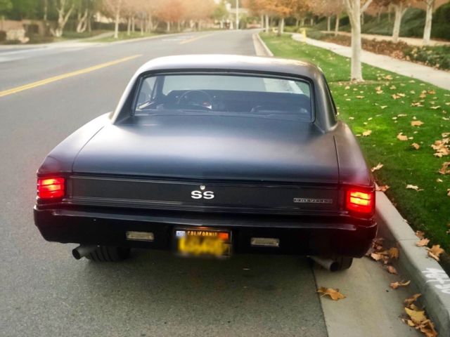 1967 Blue Chevrolet Chevelle Coupe