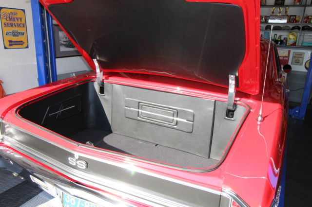 1967 Red Chevrolet Chevelle Coupe