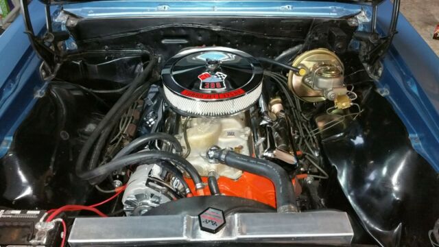 1967 Blue Chevrolet Chevelle Super sports coupe