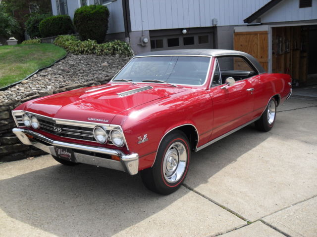 1967 Bolero Red Chevrolet Chevelle Coupe