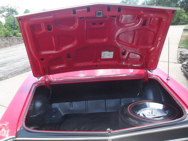 1967 Bolero Red Chevrolet Chevelle Coupe