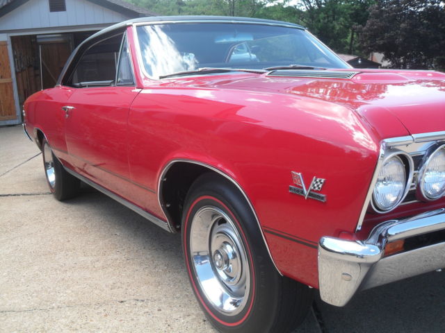 1967 Bolero Red Chevrolet Chevelle Coupe