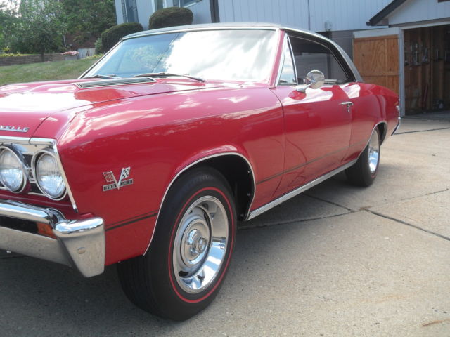 1967 Bolero Red Chevrolet Chevelle Coupe
