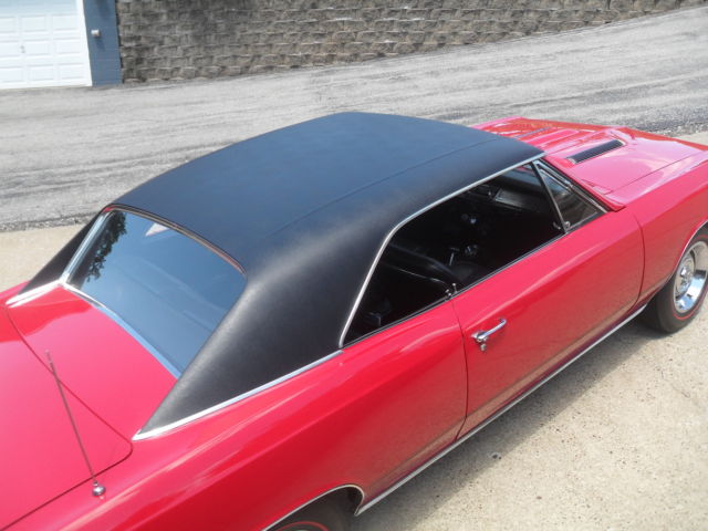 1967 Bolero Red Chevrolet Chevelle Coupe