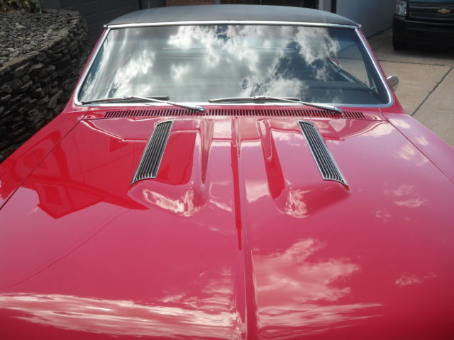 1967 Bolero Red Chevrolet Chevelle Coupe