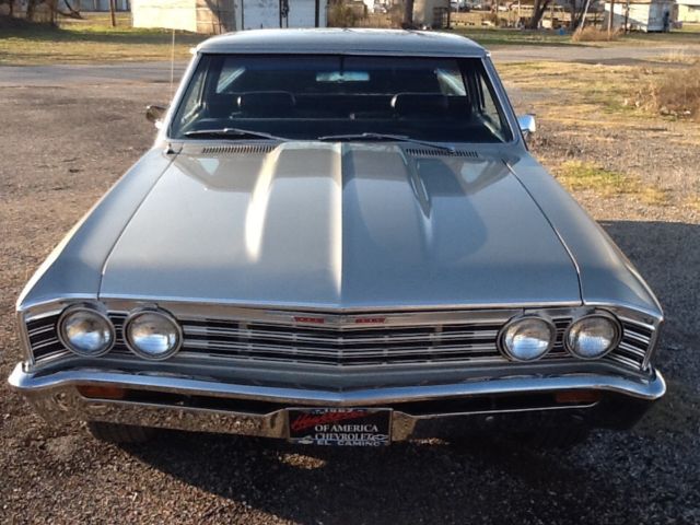 1967 Silver Chevrolet El Camino