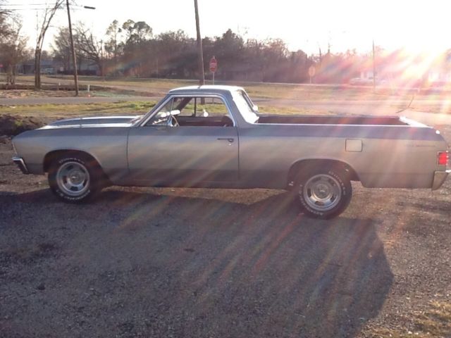 1967 Silver Chevrolet El Camino