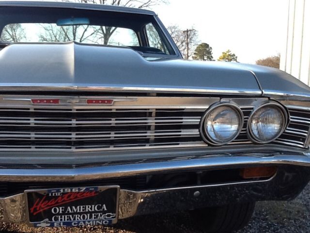 1967 Silver Chevrolet El Camino