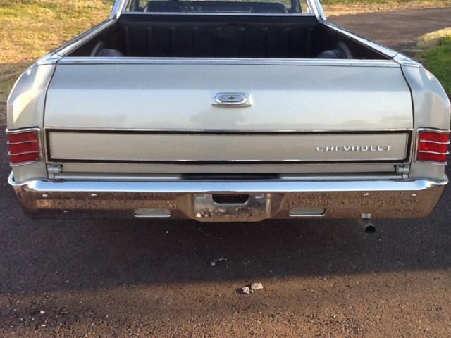 1967 Silver Chevrolet El Camino