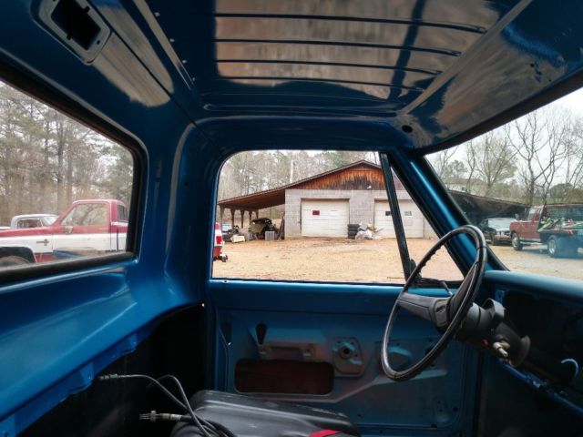 1967 Blue Chevrolet C-10 Standard Cab Pickup
