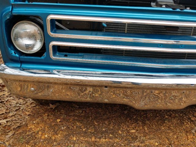 1967 Blue Chevrolet C-10 Standard Cab Pickup
