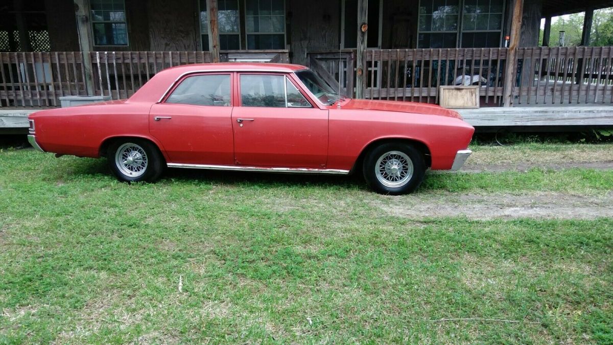 1967 Red Chevrolet Chevelle