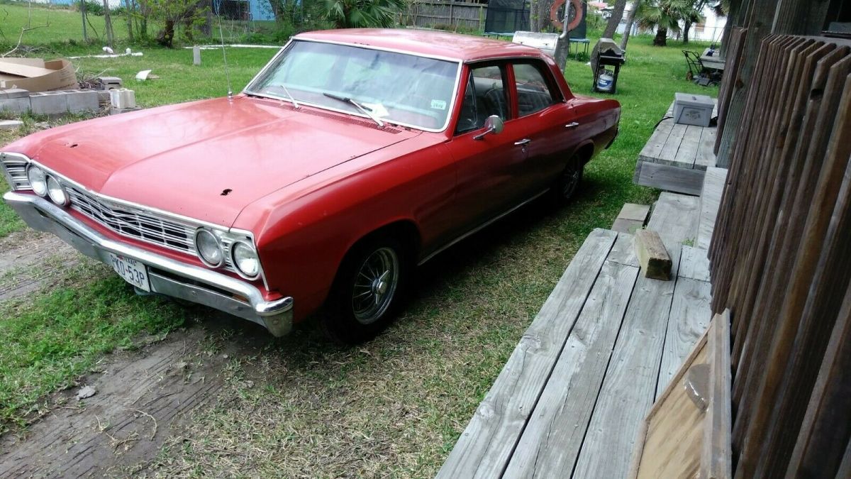 1967 Red Chevrolet Chevelle