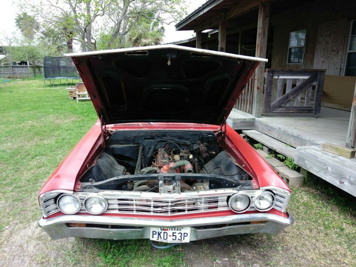 1967 Red Chevrolet Chevelle