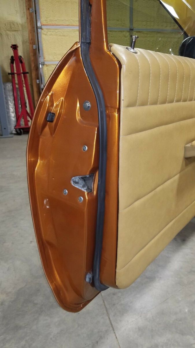 1967 Orange Chevrolet Bel Air/150/210 Coupe