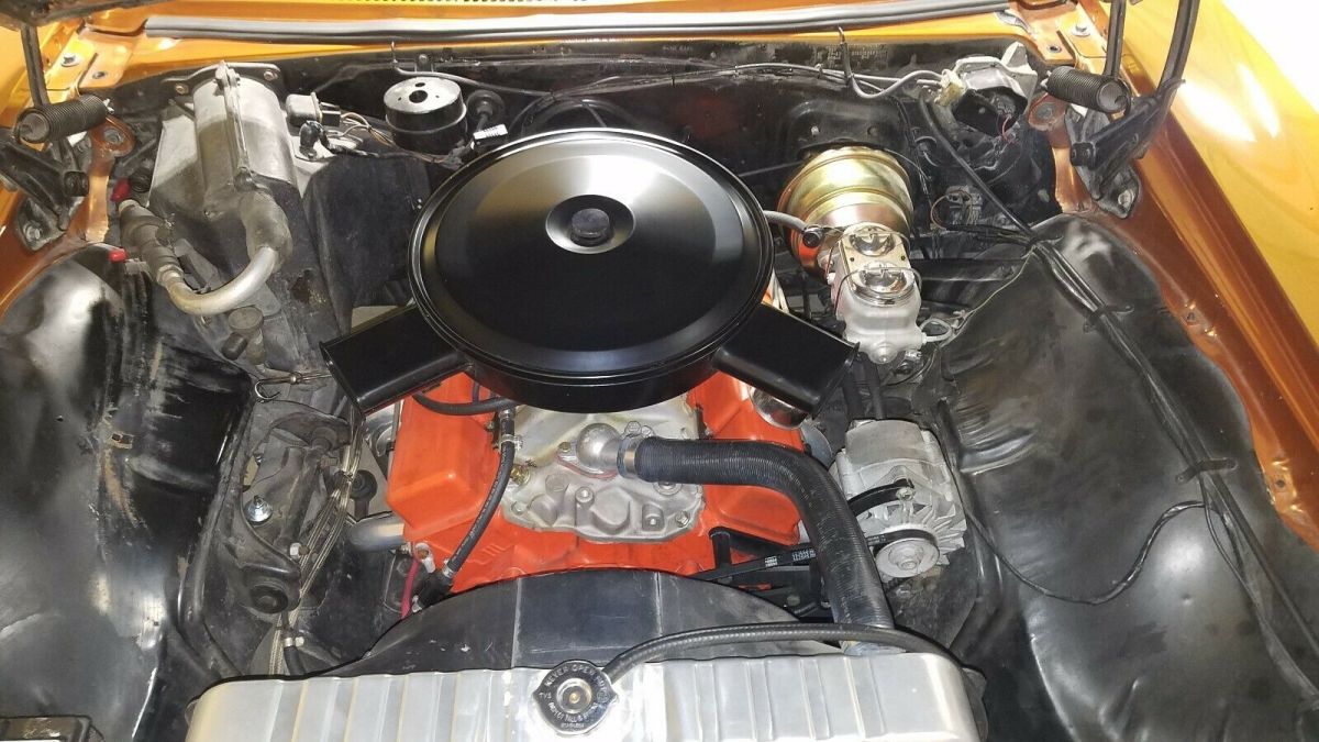 1967 Orange Chevrolet Bel Air/150/210 Coupe