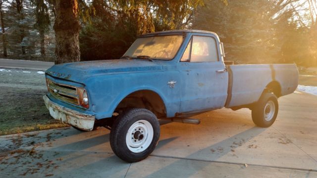 1967 Blue Chevrolet C-10 Standard Cab Pickup