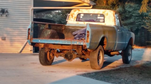 1967 Blue Chevrolet C-10 Standard Cab Pickup