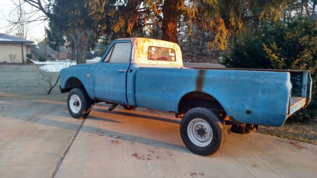 1967 Blue Chevrolet C-10 Standard Cab Pickup