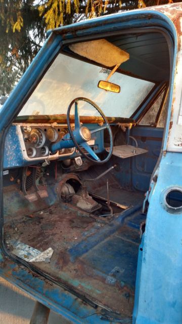 1967 Blue Chevrolet C-10 Standard Cab Pickup