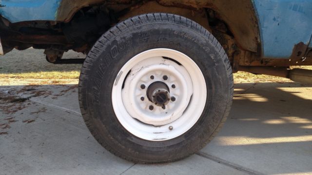 1967 Blue Chevrolet C-10 Standard Cab Pickup